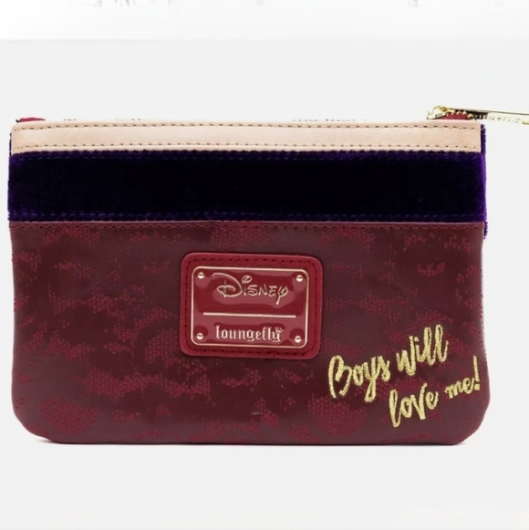 Loungefly Hocus Pocus SARAH SANDERSON Velvet Pouch - Picture 2 of 8